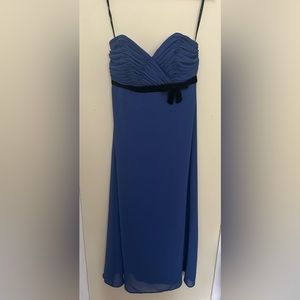Alfred Sung Vintage  A-Line Gown in Blue size 4